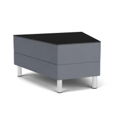 Social 30 Degree Wedge Table in Standard Upholstery