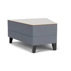 Social 30 Degree Wedge Table in Standard Upholstery