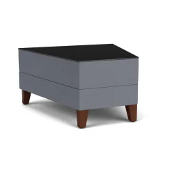 Social 30 Degree Wedge Table in Standard Upholstery
