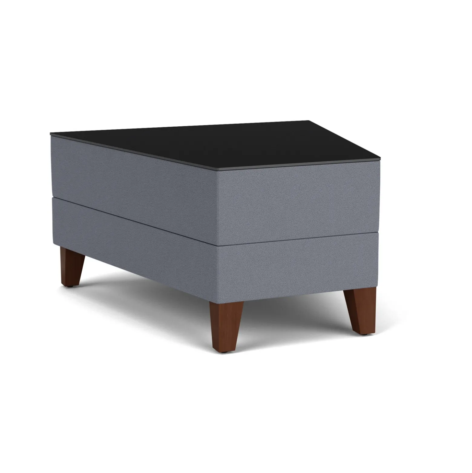 Social 30 Degree Wedge Table in Standard Upholstery
