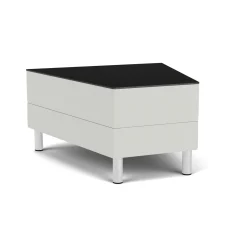 Social 30 Degree Wedge Table in Standard Upholstery