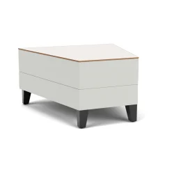 Social 30 Degree Wedge Table in Standard Upholstery