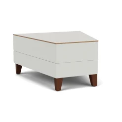 Social 30 Degree Wedge Table in Standard Upholstery