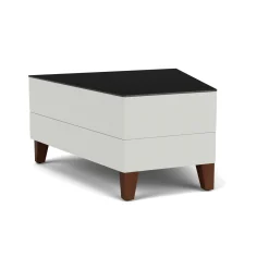 Social 30 Degree Wedge Table in Standard Upholstery