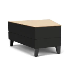 Social 30 Degree Wedge Table in Standard Upholstery