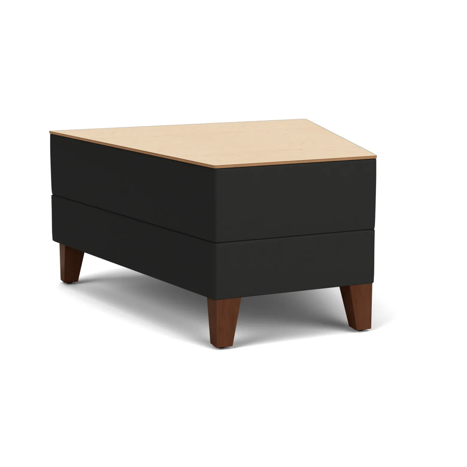 Social 30 Degree Wedge Table in Standard Upholstery