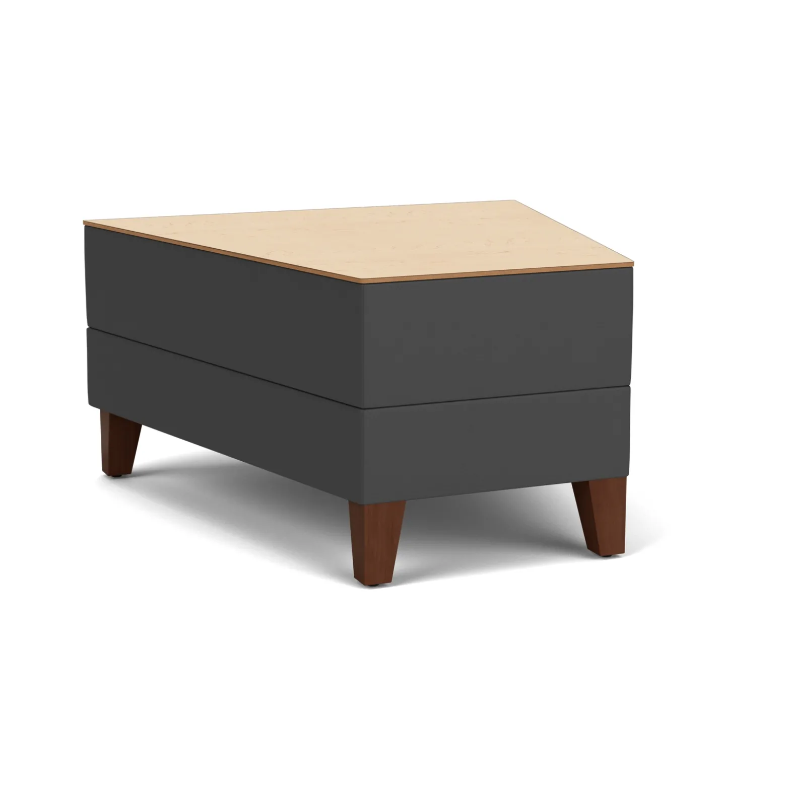 Social 30 Degree Wedge Table in Standard Upholstery