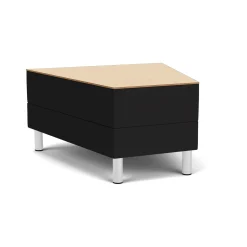 Social 30 Degree Wedge Table in Standard Upholstery