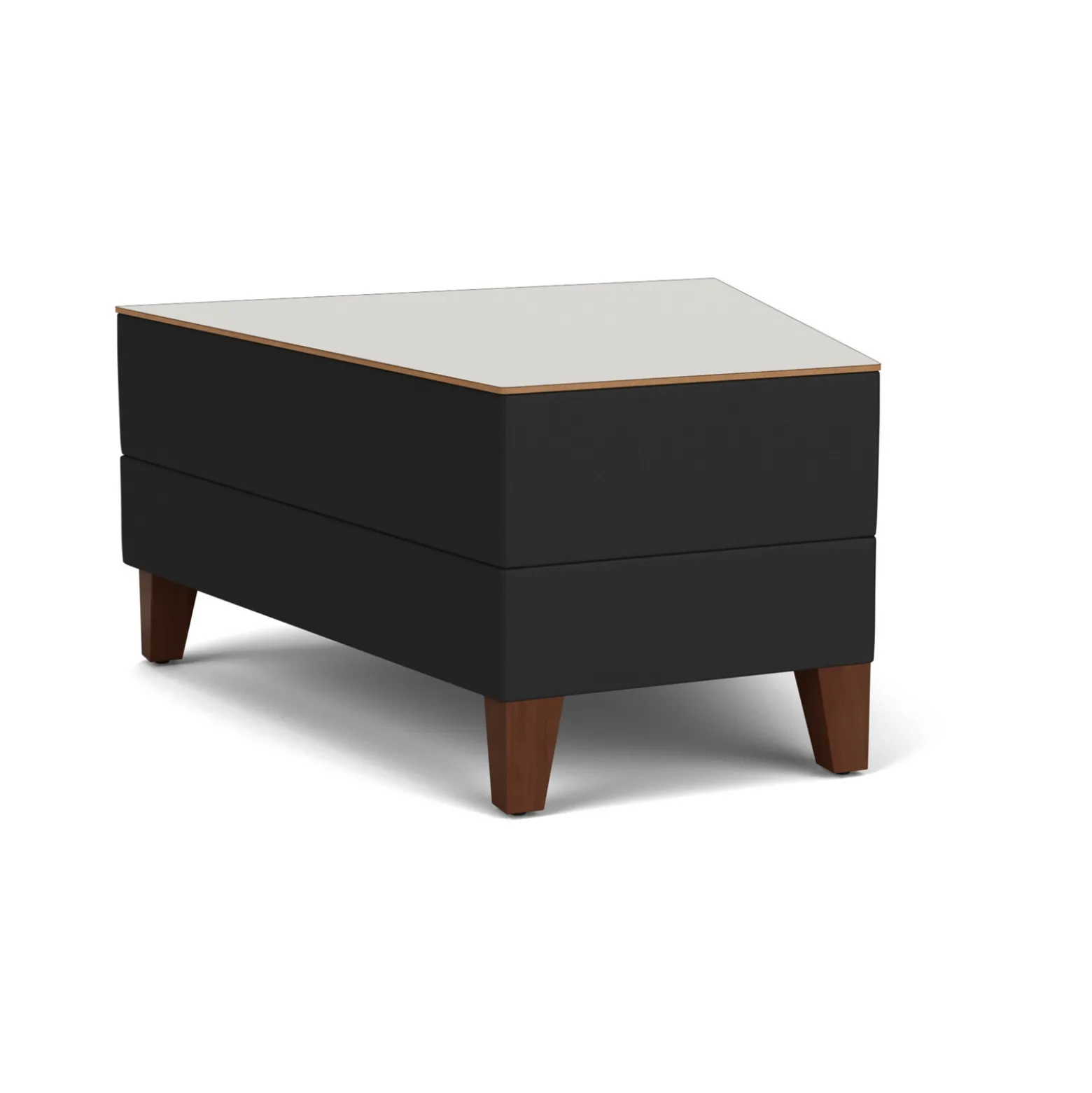 Social 30 Degree Wedge Table in Standard Upholstery