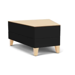 Social 30 Degree Wedge Table in Standard Upholstery