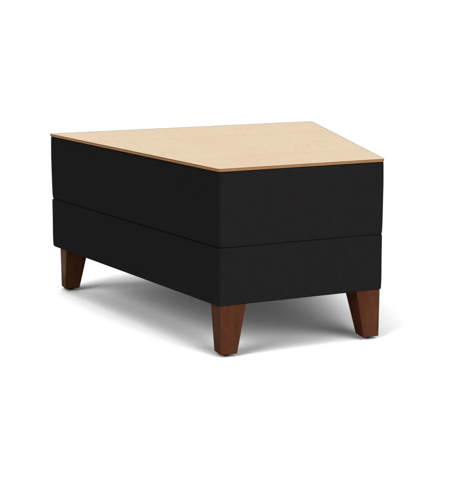 Social 30 Degree Wedge Table in Standard Upholstery