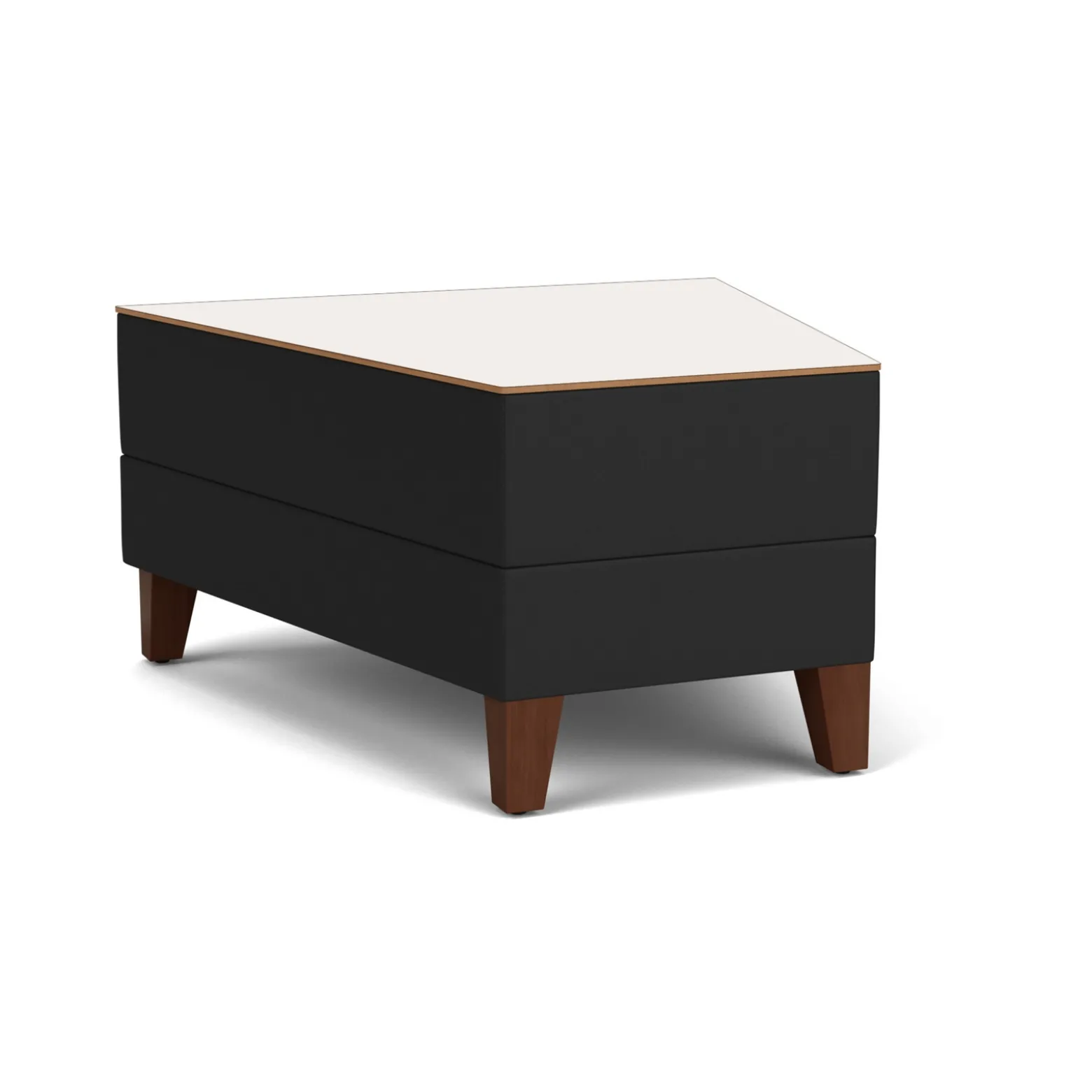 Social 30 Degree Wedge Table in Standard Upholstery