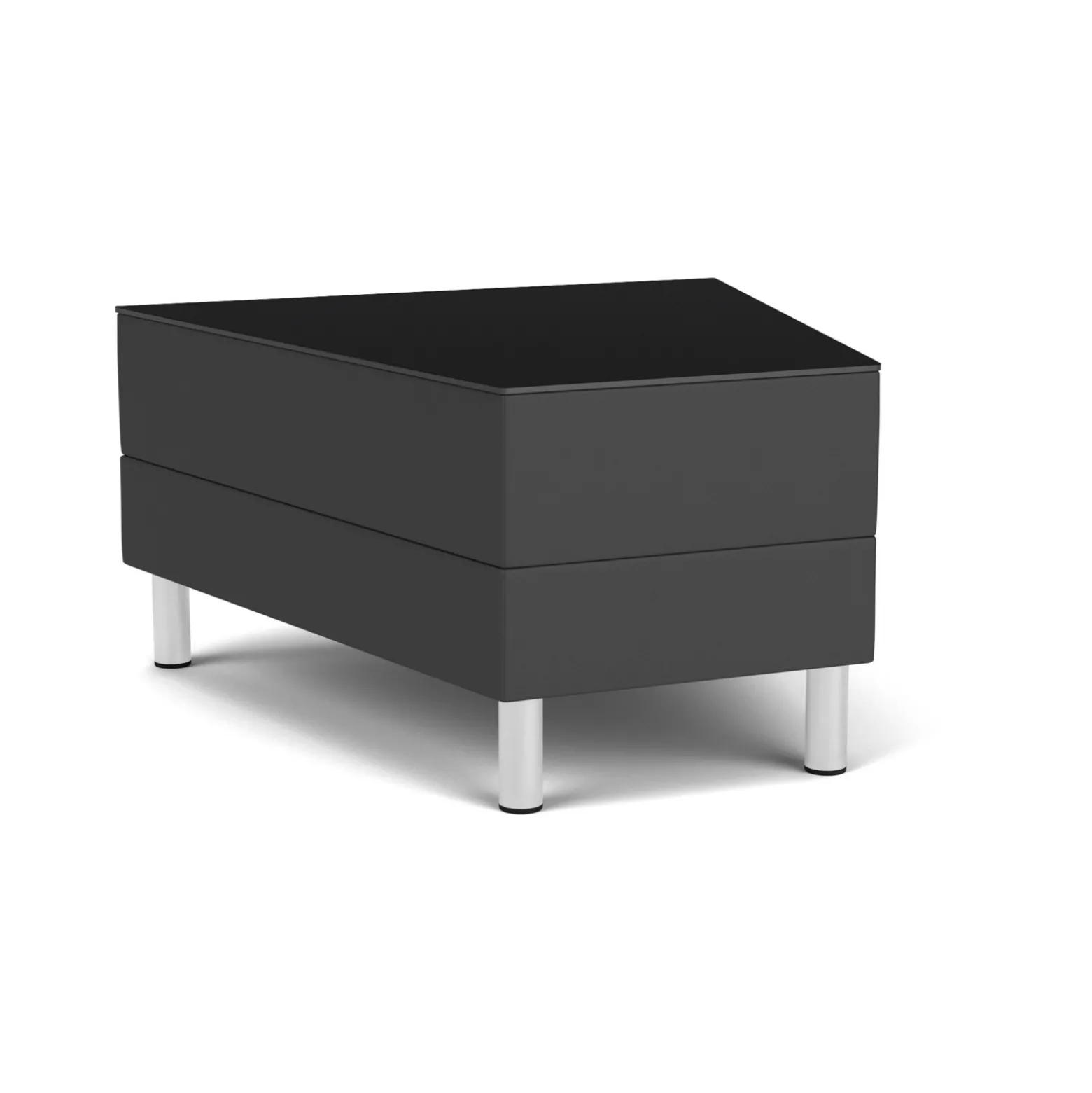 Social 30 Degree Wedge Table in Standard Upholstery