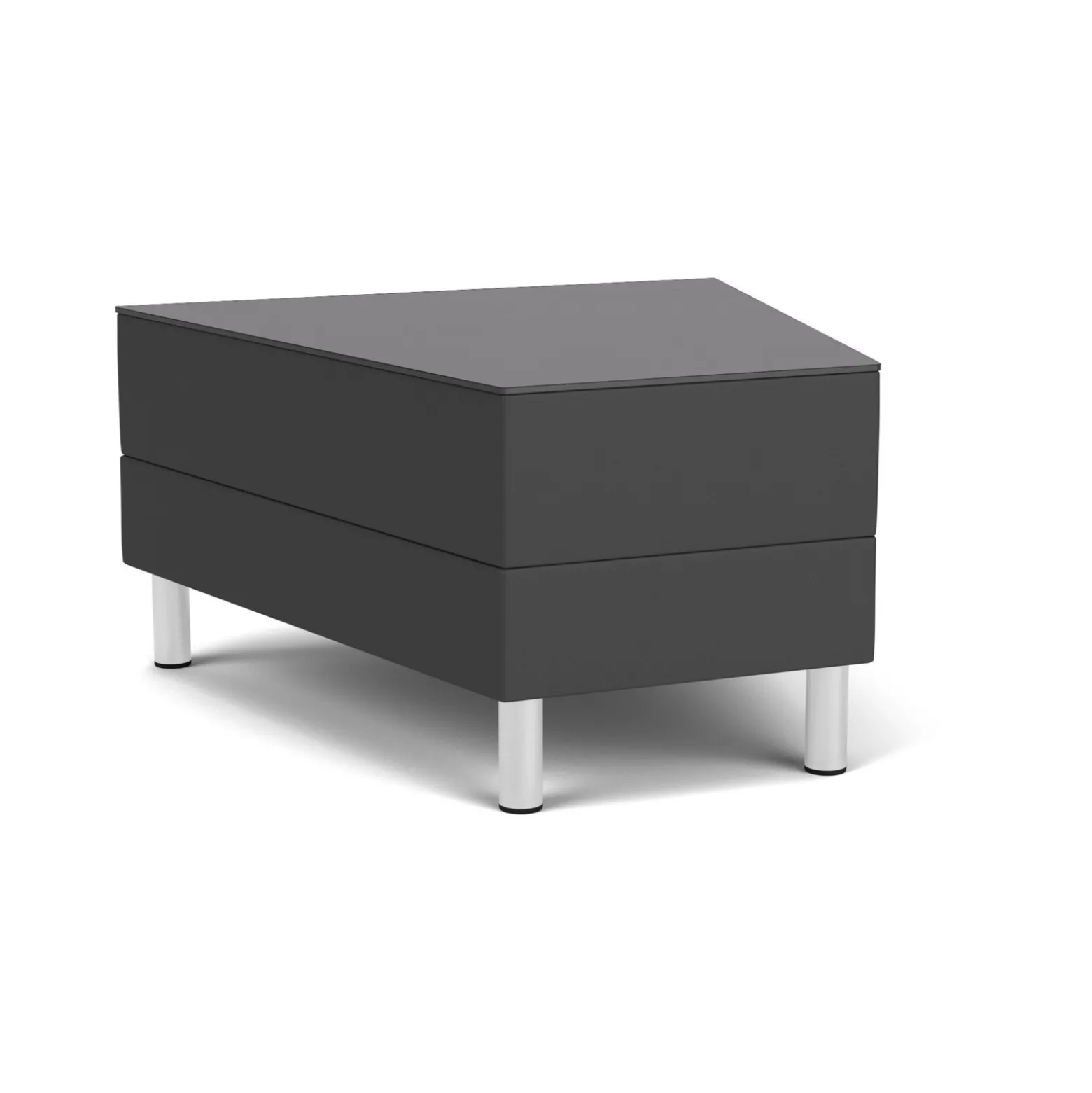 Social 30 Degree Wedge Table in Standard Upholstery