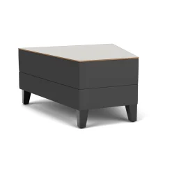 Social 30 Degree Wedge Table in Standard Upholstery