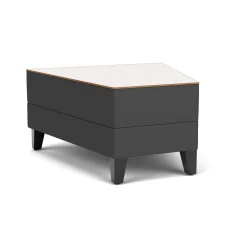 Social 30 Degree Wedge Table in Standard Upholstery