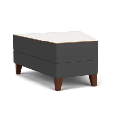 Social 30 Degree Wedge Table in Standard Upholstery
