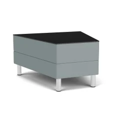 Social 30 Degree Wedge Table in Standard Upholstery