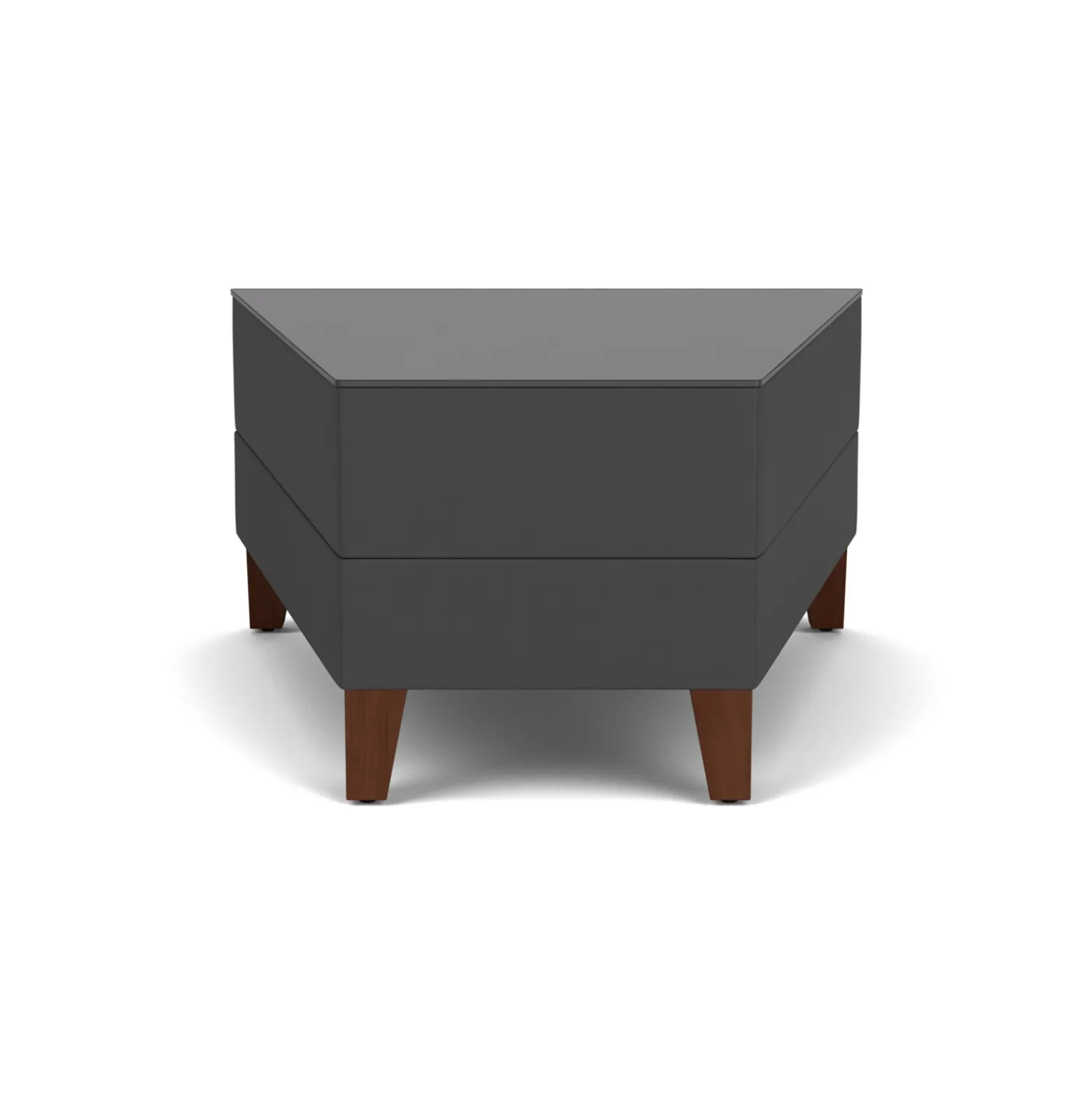 Social 30 Degree Wedge Table in Standard Upholstery