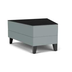 Social 30 Degree Wedge Table in Standard Upholstery