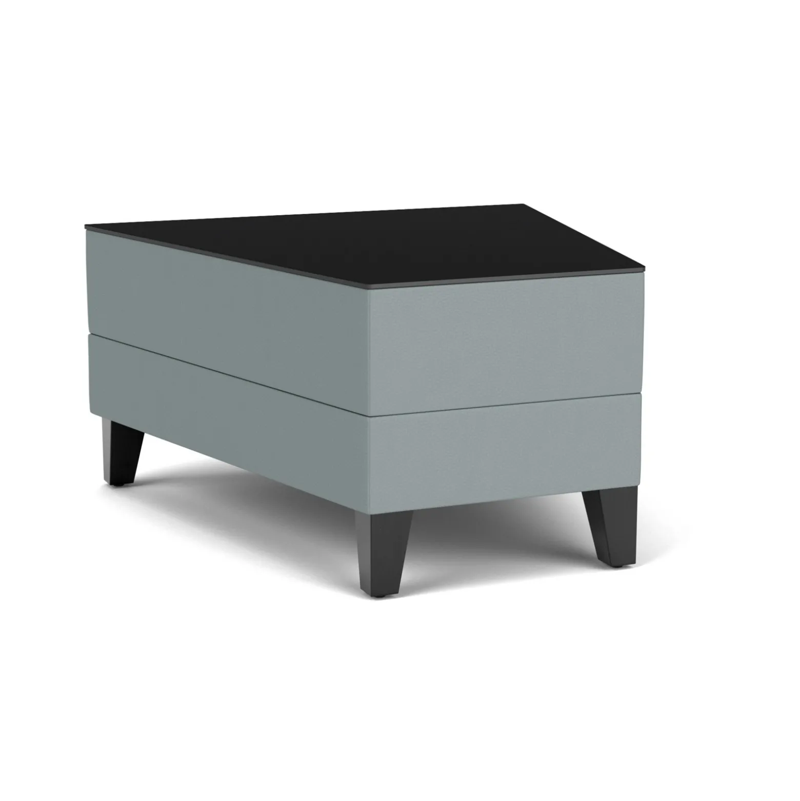 Social 30 Degree Wedge Table in Standard Upholstery