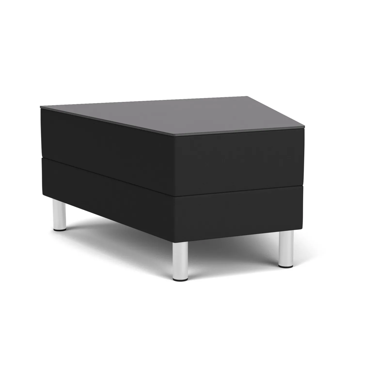 Social 30 Degree Wedge Table in Standard Upholstery