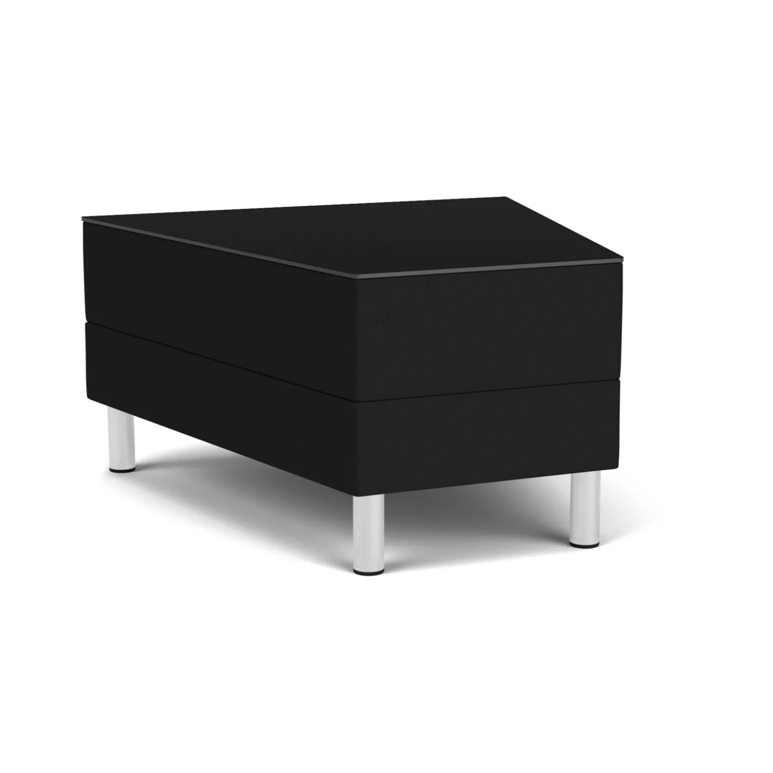 Social 30 Degree Wedge Table in Standard Upholstery