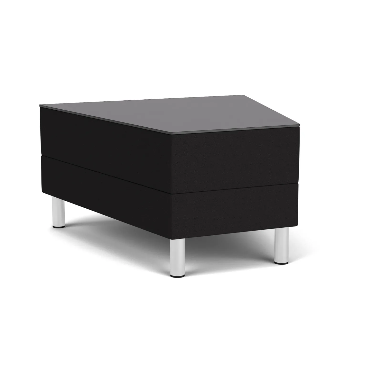 Social 30 Degree Wedge Table in Standard Upholstery