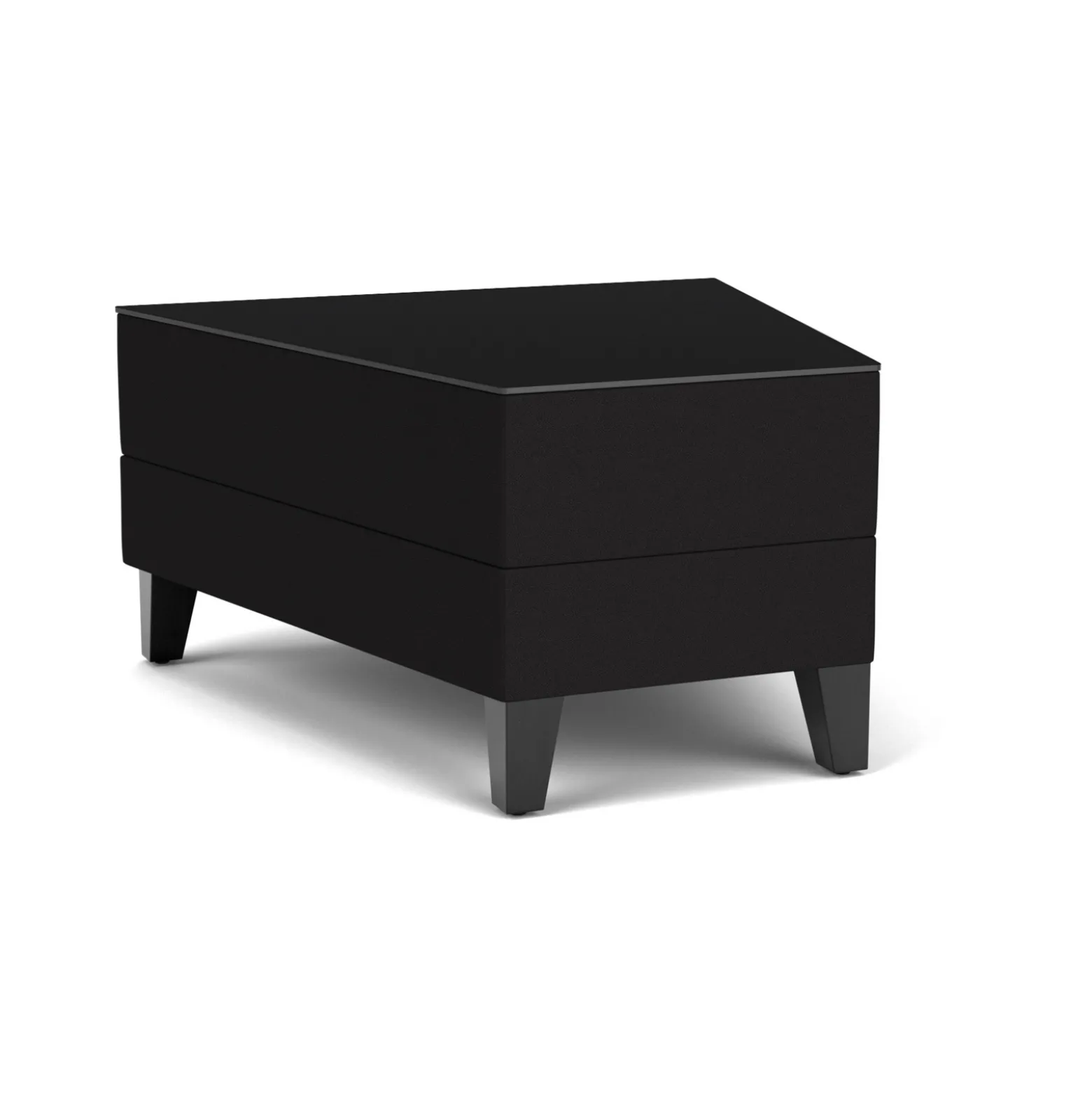 Social 30 Degree Wedge Table in Standard Upholstery