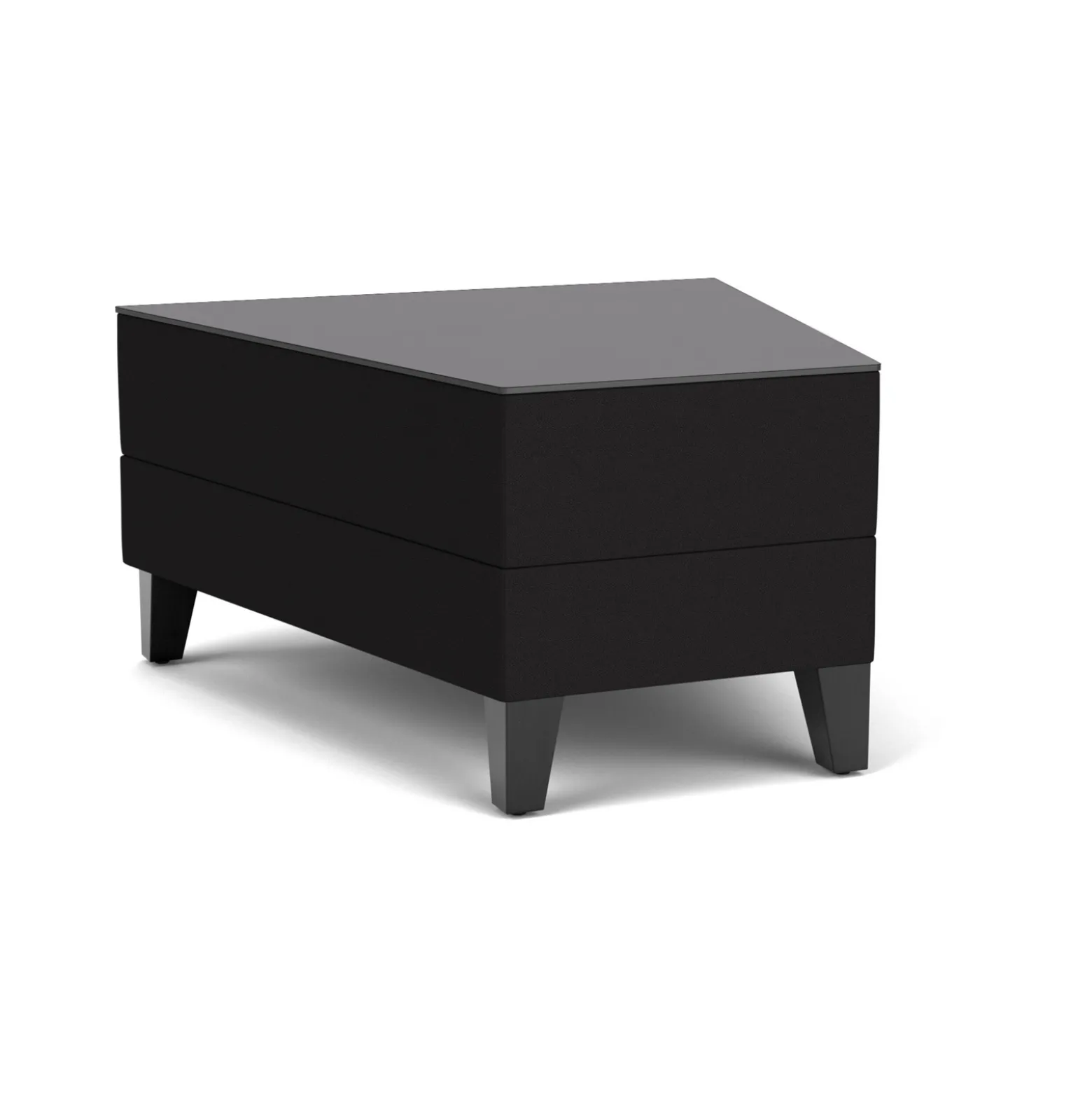 Social 30 Degree Wedge Table in Standard Upholstery