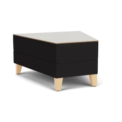 Social 30 Degree Wedge Table in Standard Upholstery