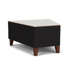 Social 30 Degree Wedge Table in Standard Upholstery