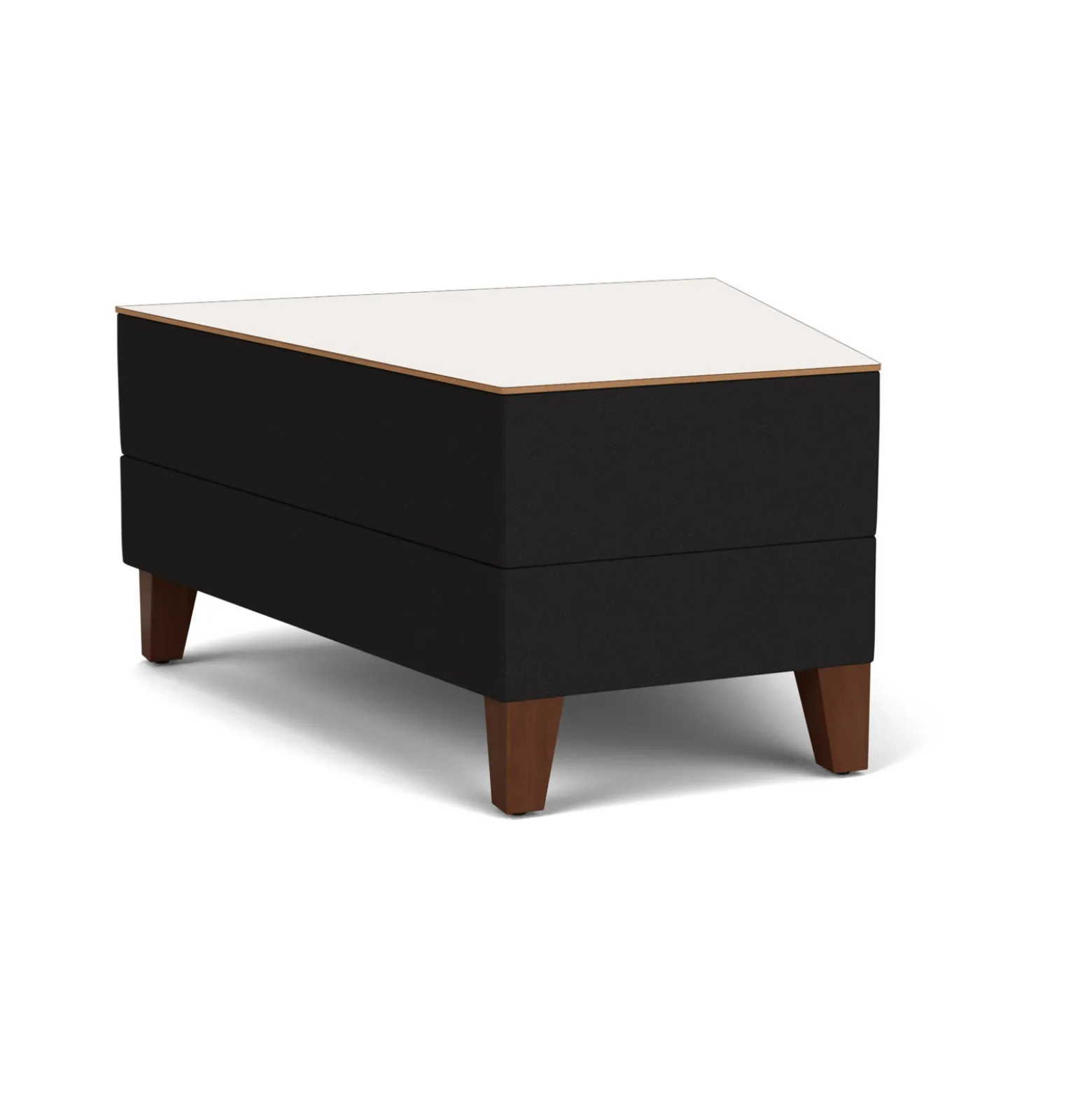 Social 30 Degree Wedge Table in Standard Upholstery