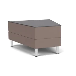 Social 30 Degree Wedge Table in Standard Upholstery