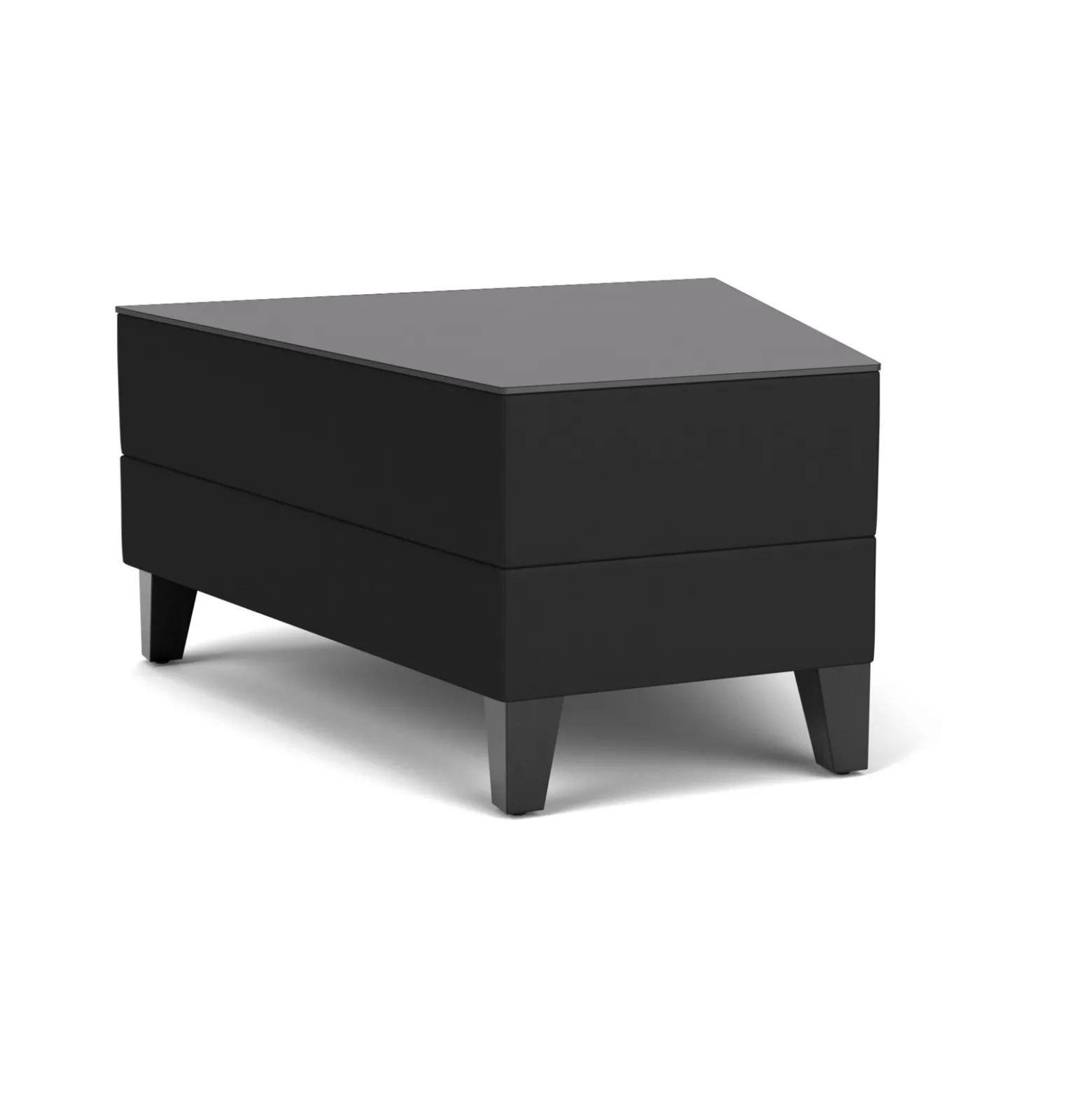 Social 30 Degree Wedge Table in Standard Upholstery