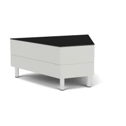 Social 45 Degree Wedge Table in Standard Upholstery