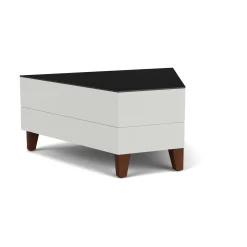 Social 45 Degree Wedge Table in Standard Upholstery
