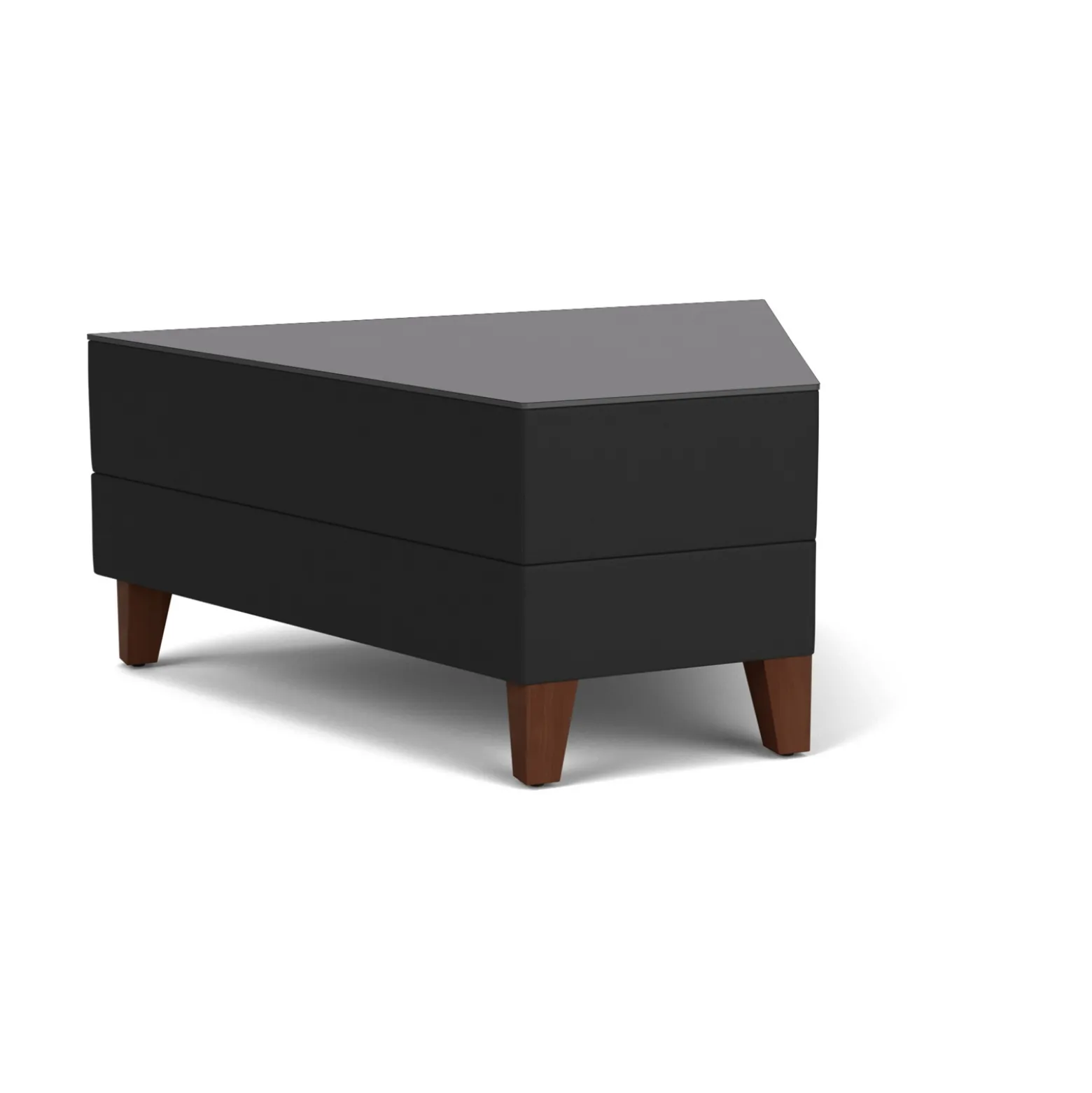 Social 45 Degree Wedge Table in Standard Upholstery