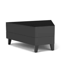 Social 45 Degree Wedge Table in Standard Upholstery