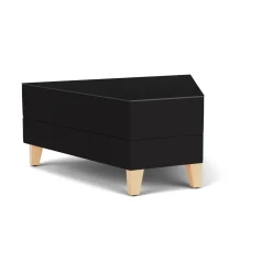 Social 45 Degree Wedge Table in Standard Upholstery