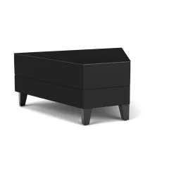 Social 45 Degree Wedge Table in Standard Upholstery