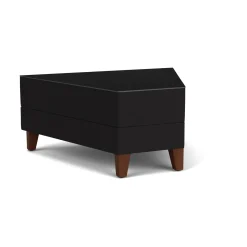Social 45 Degree Wedge Table in Standard Upholstery