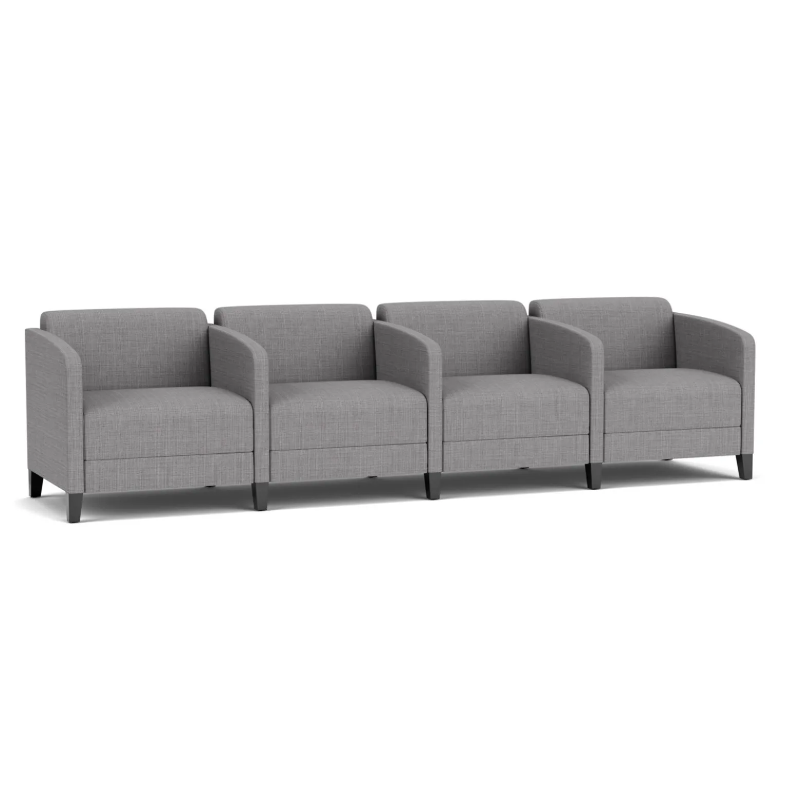 Social 4 Seats With Center Arms in Premium Upholstery