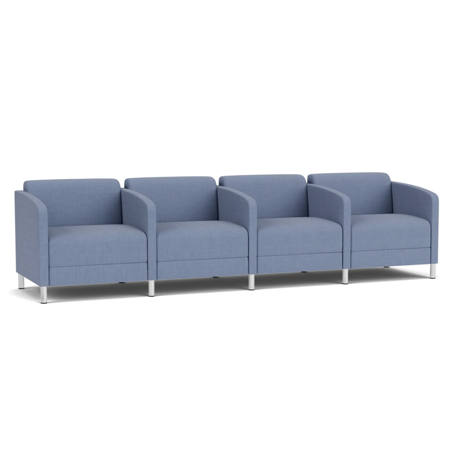 Social 4 Seats With Center Arms in Premium Upholstery