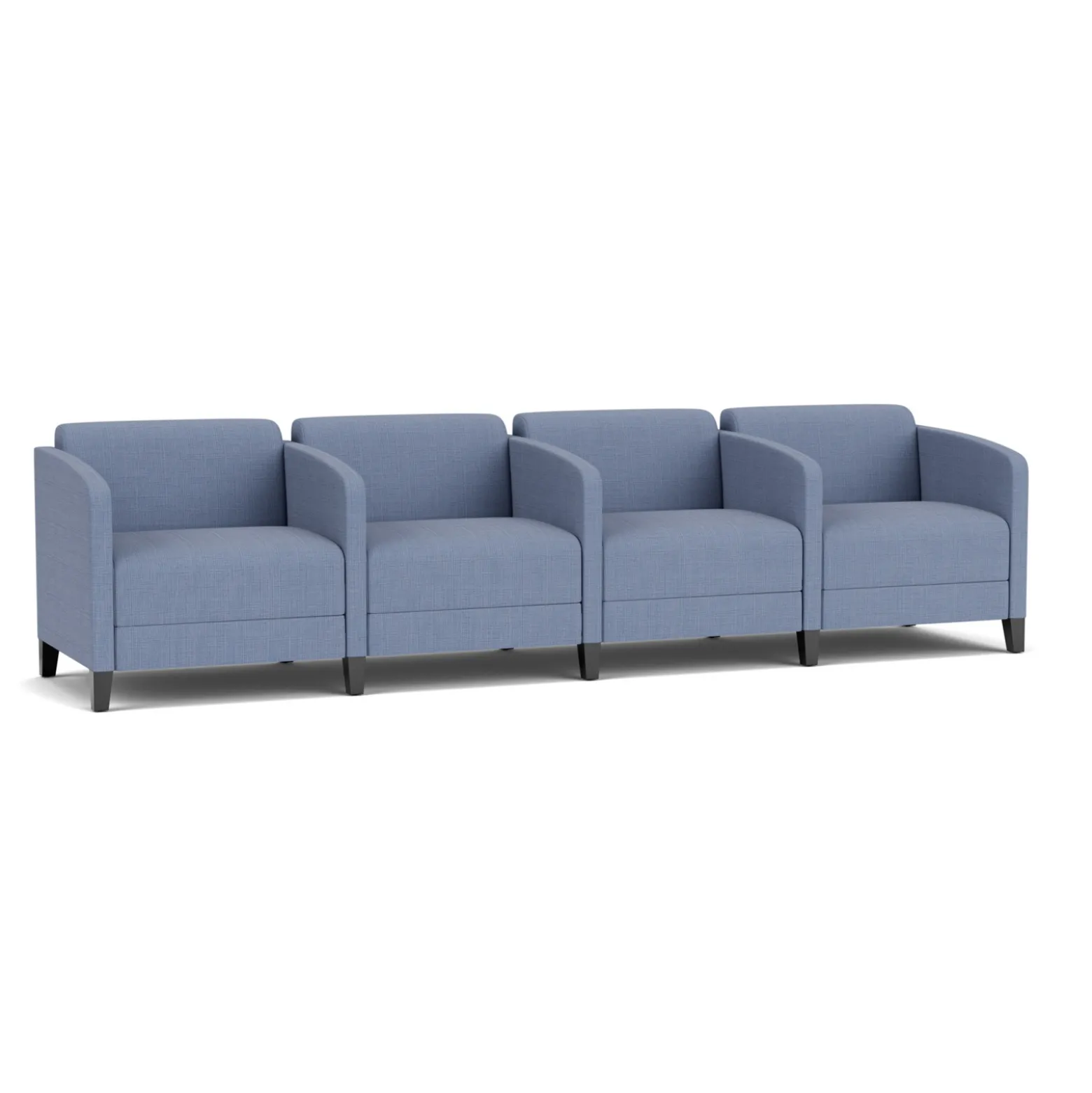 Social 4 Seats With Center Arms in Premium Upholstery