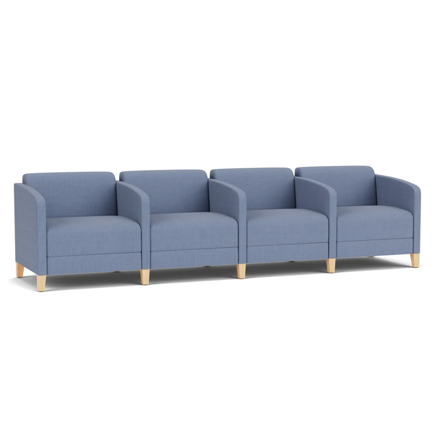 Social 4 Seats With Center Arms in Premium Upholstery