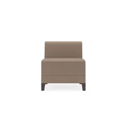 Social Armless Guest Chair in Standard Upholstery