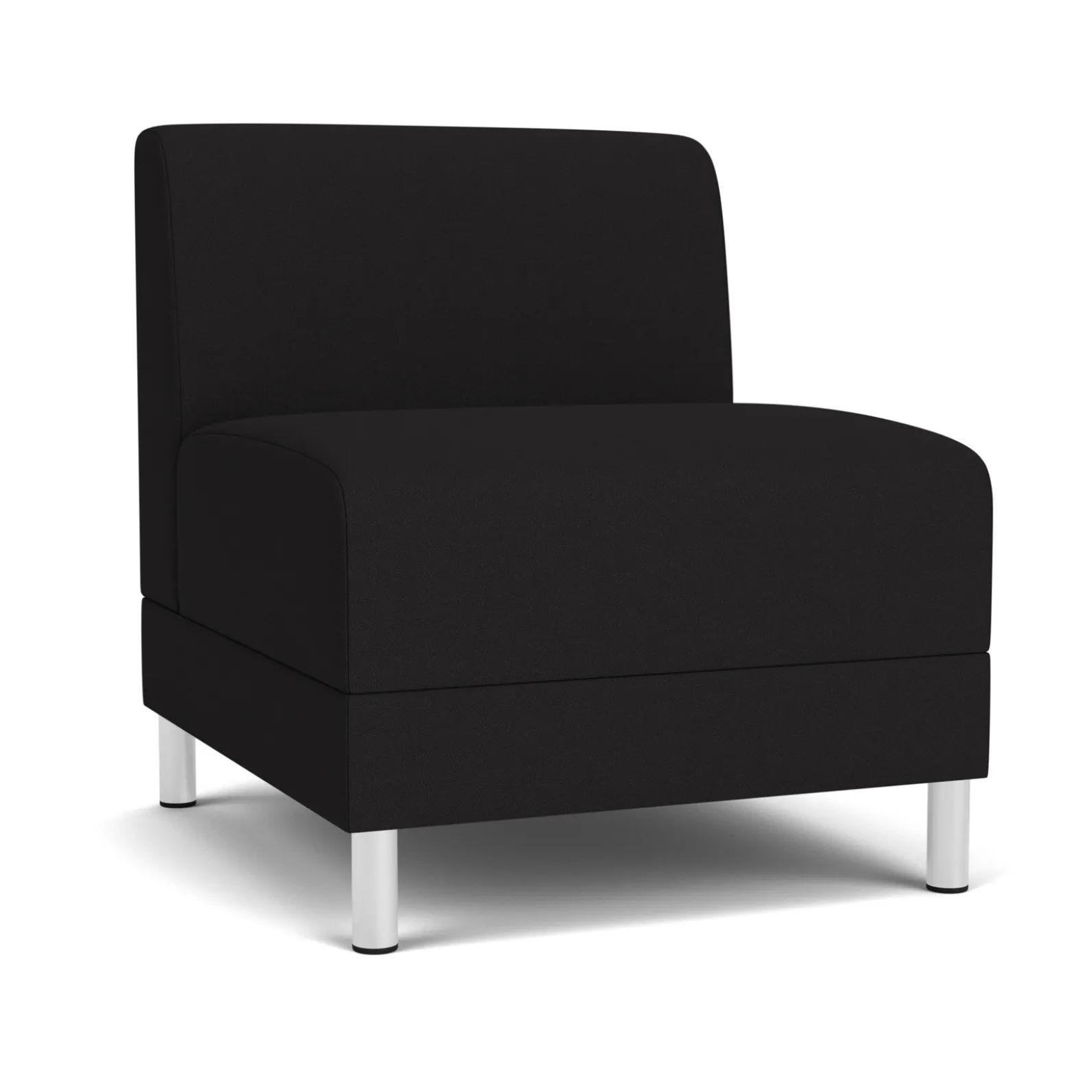 Social Armless Guest Chair in Standard Upholstery