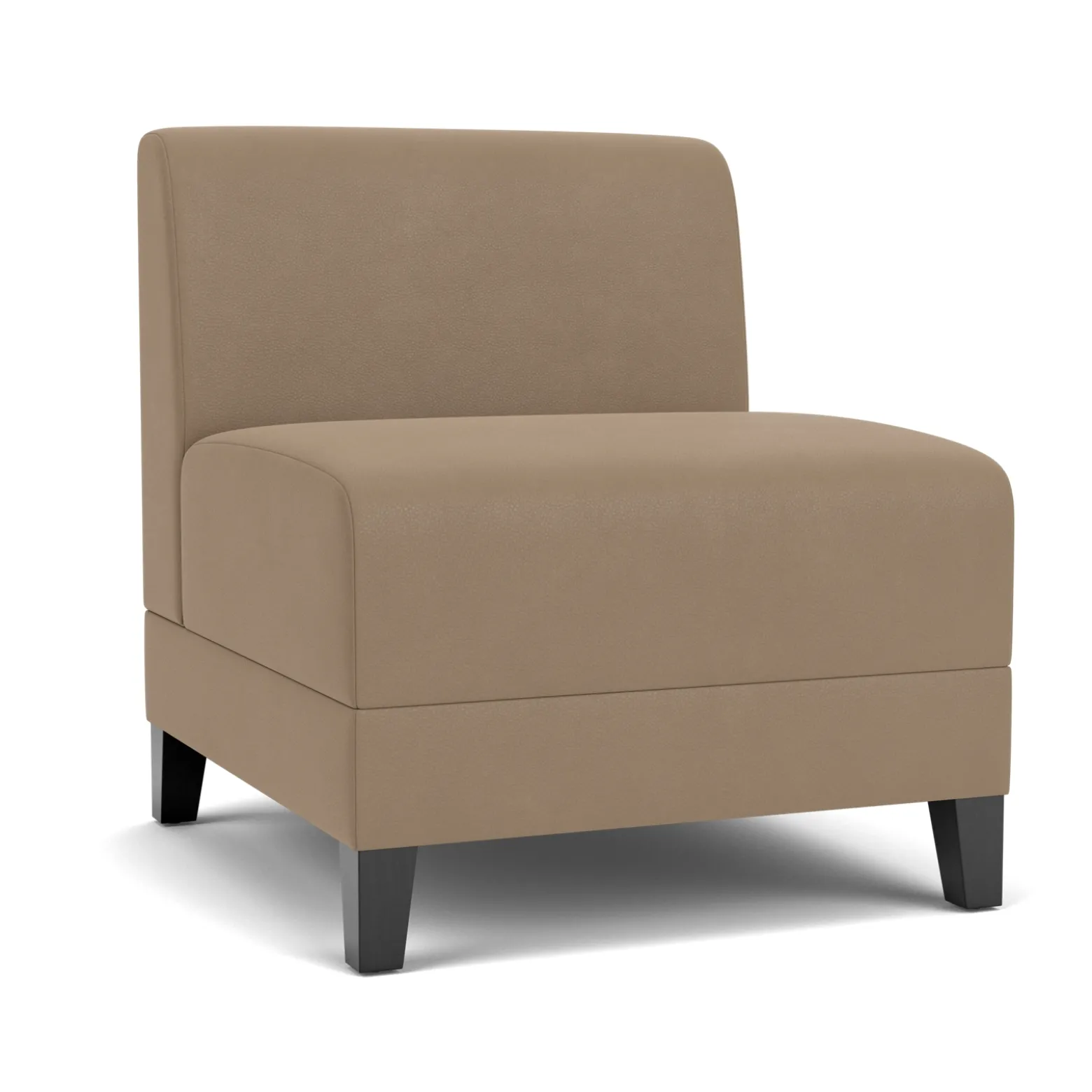 Social Armless Guest Chair in Standard Upholstery