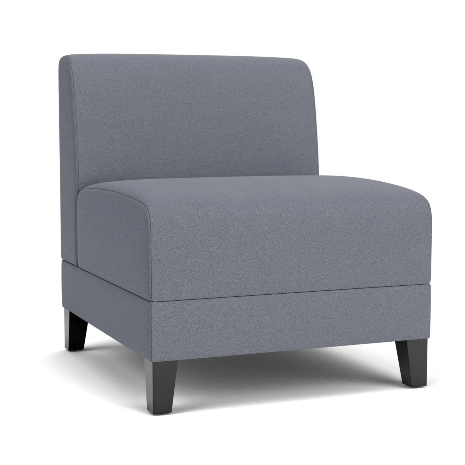 Social Armless Guest Chair in Standard Upholstery